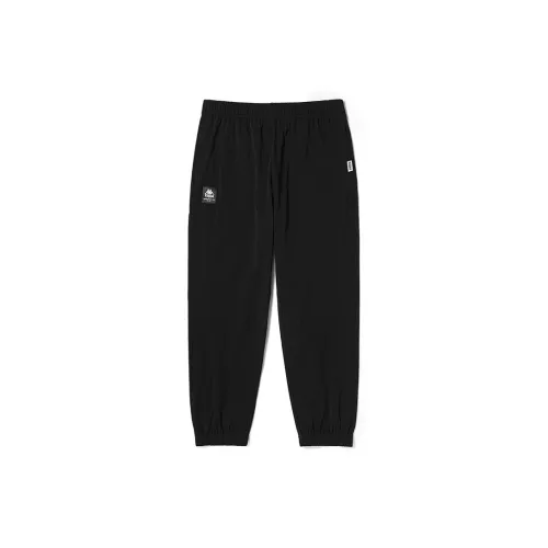 Kappa Knitted Sweatpants Men Black