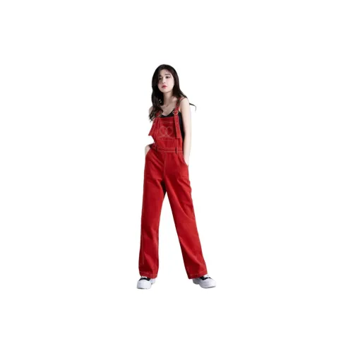 You cow me pants Overalls Women's