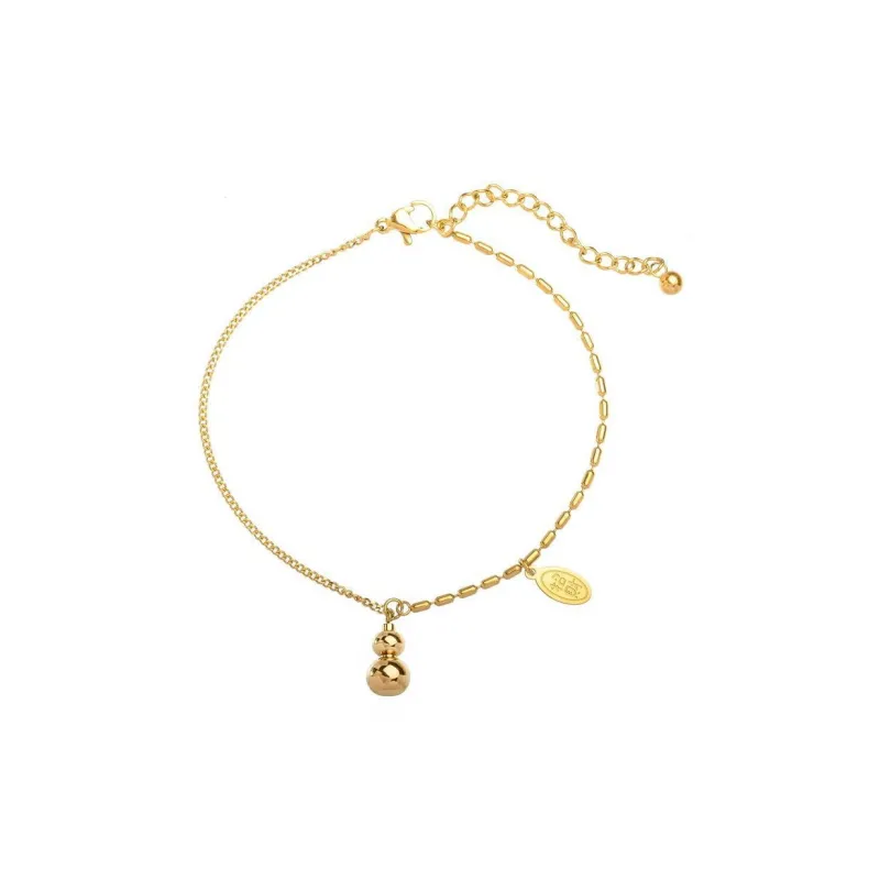 2801 Titanium Steel Anklets Women's-0