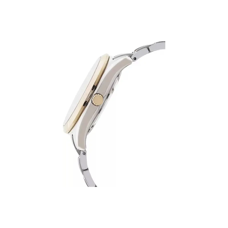 CITIZEN Automatic Mechanical Movement Stainless Steel Strap Watch 45mm Men's Watches Yellow Watch Dial-1