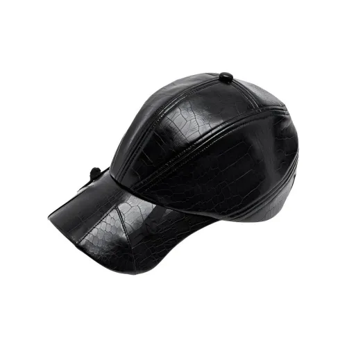 CLOT Viscose Polyurethane Baseball Caps Men's Black