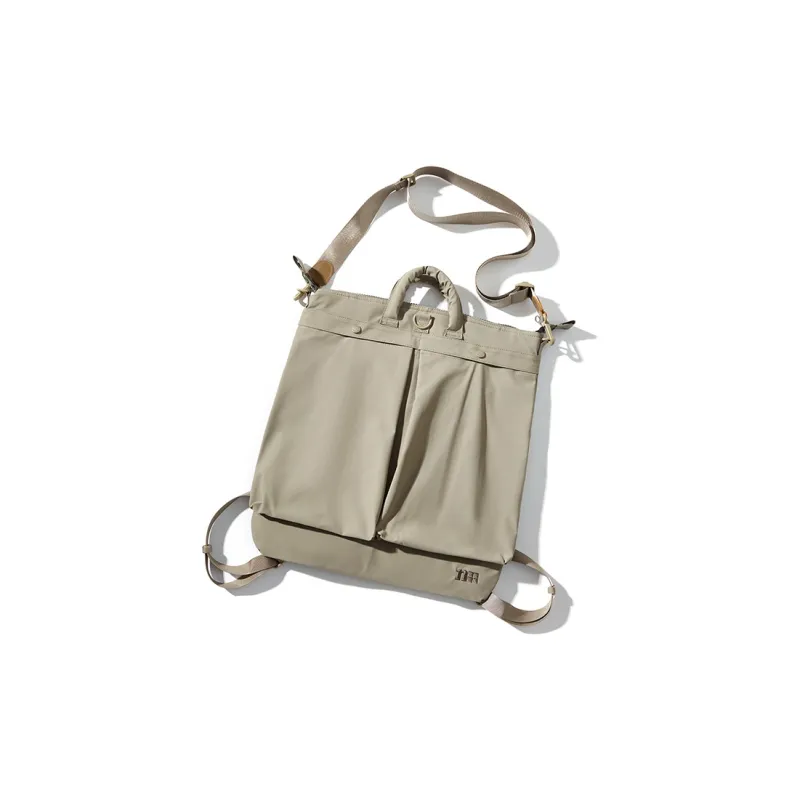 NOTHOMME Polyester Backpack Medium Size Unisex Khaki-1