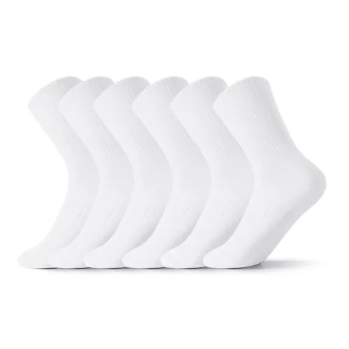 RUMEE FOR Mid-Calf Socks Men's 6 Pack