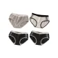 M1332-A Set-Sweet and Stylish-Gray+White+Black+Black (4 Pack)