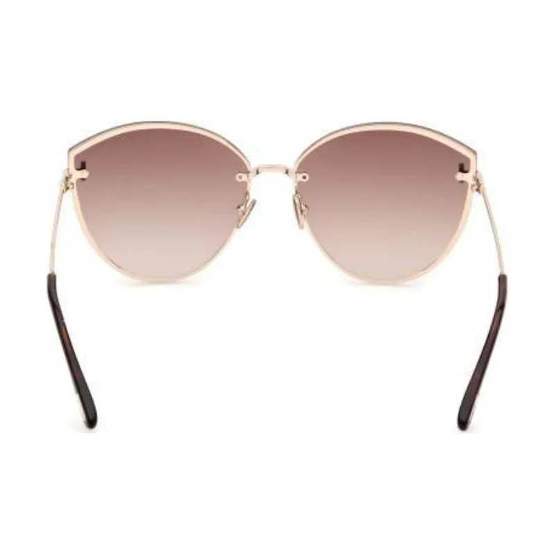 TOM FORD Evangeline Oversized Frame Sunglasses-1
