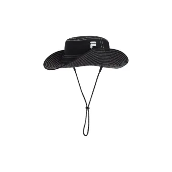 FILA FUSION Polyamide, Polyester Bucket Hats Unisex Black/Khaki