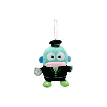Sanrio Half-Fishman Train Conductor Fishman Hantun Dolls Plush Pendant 14cm Height
