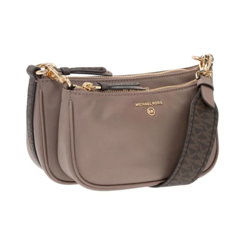 MICHAEL KORS Jet Set Nylon Crossbody Bag Regular Women's Light Umber-2
