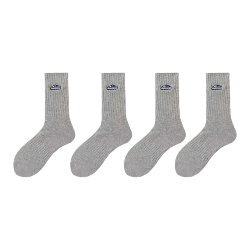 FREEDAY Mid-Calf Socks Unisex 4 Pack-4