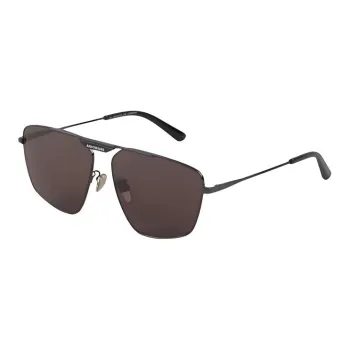 Balenciaga Metal Aviator Sunglasses Men's Black