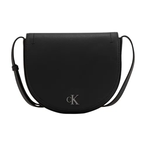 CALVIN KLEIN Synthetic Material Crossbody Bag Women's Space Black
