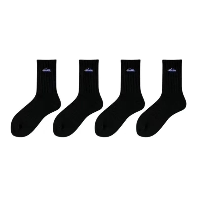 FREEDAY Mid-Calf Socks Unisex 4 Pack-0