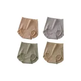 M1407-B Set-High-Rise Butt Lift and Abdomen Control-Pink+Gray Purple+Green+Light Apricot (4 Pack)