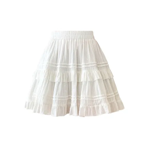 Karennu Casual Short Skirts Women's White