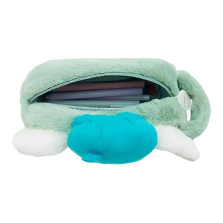 Disney Plush Makeup Bag, Clutch Unisex Green-3
