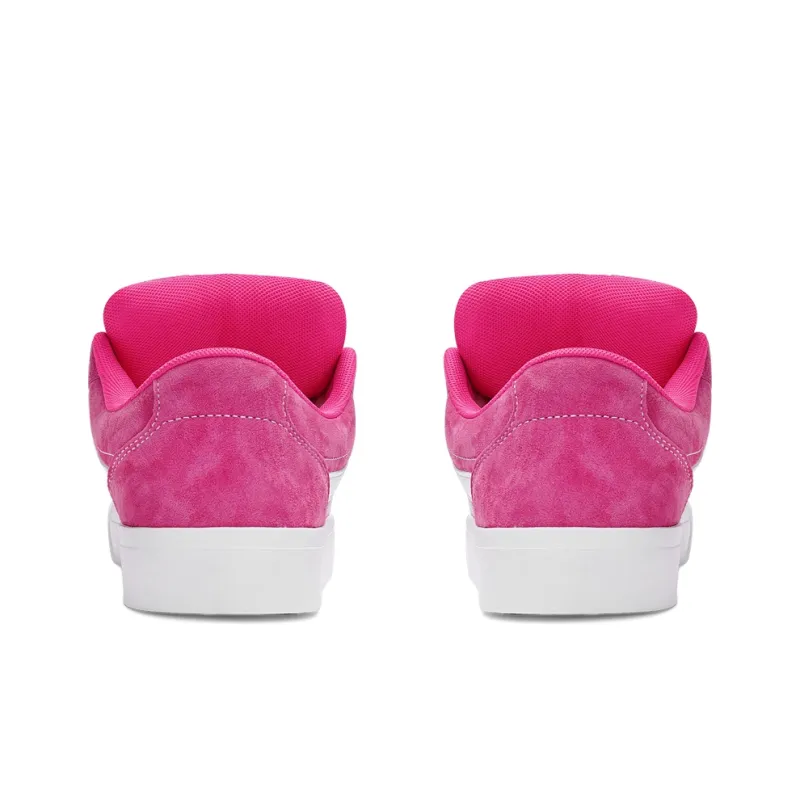 BXGY Anti Slip And Wear Resistant Lightweight Low Top Skateboard Shoes Women's Pink White-4