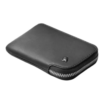 BELLROY Leather Wallet Unisex Charcoal Gray