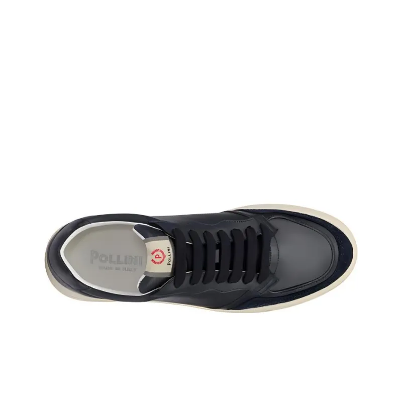 Pollini Bourton Low-Top Skateboard Shoes Men's Blue-3
