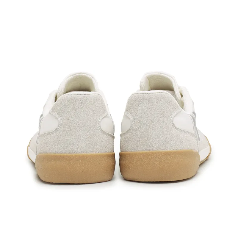 Warrior Anti Slip Wear Resistant Breathable Lightweight Coverage Low Top Canvas Shoes Unisex Beige Brown Silver-4