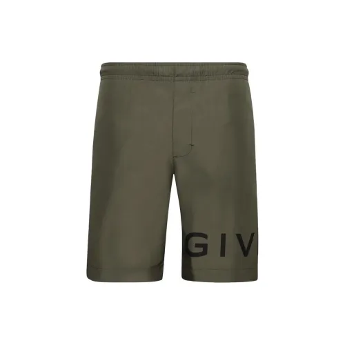 Givenchy Swimming Shorts Men Olive Green