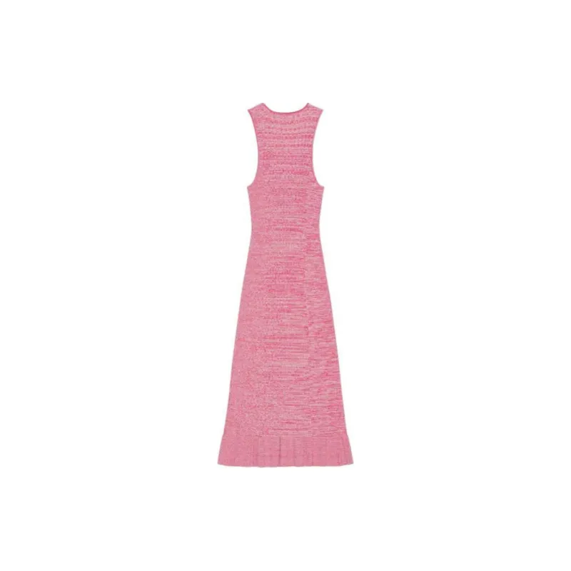 GANNI Knitted Midi Dress-1