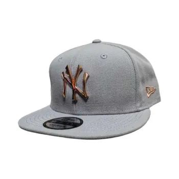 New Era Baseball Caps Unisex Gray