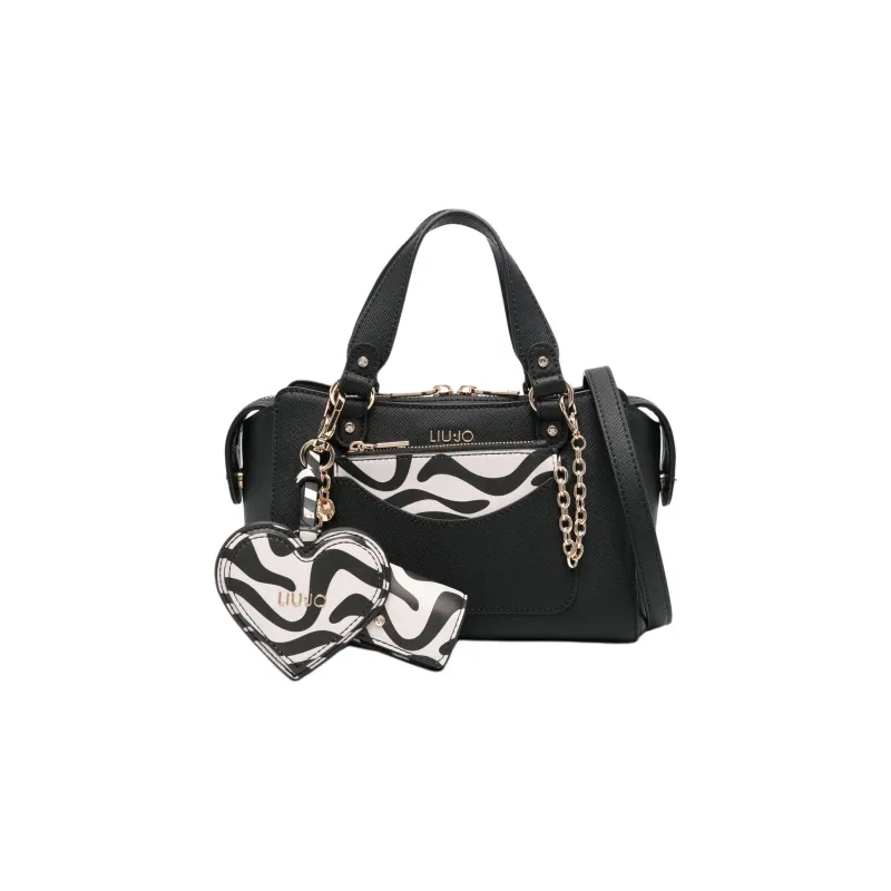 LIU JO Heart-charm Tote Bag-0
