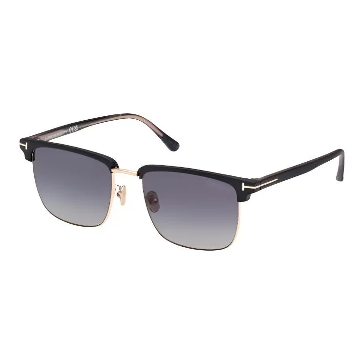 TOM FORD Eyewear Square frame Tinted Sunglasses-0