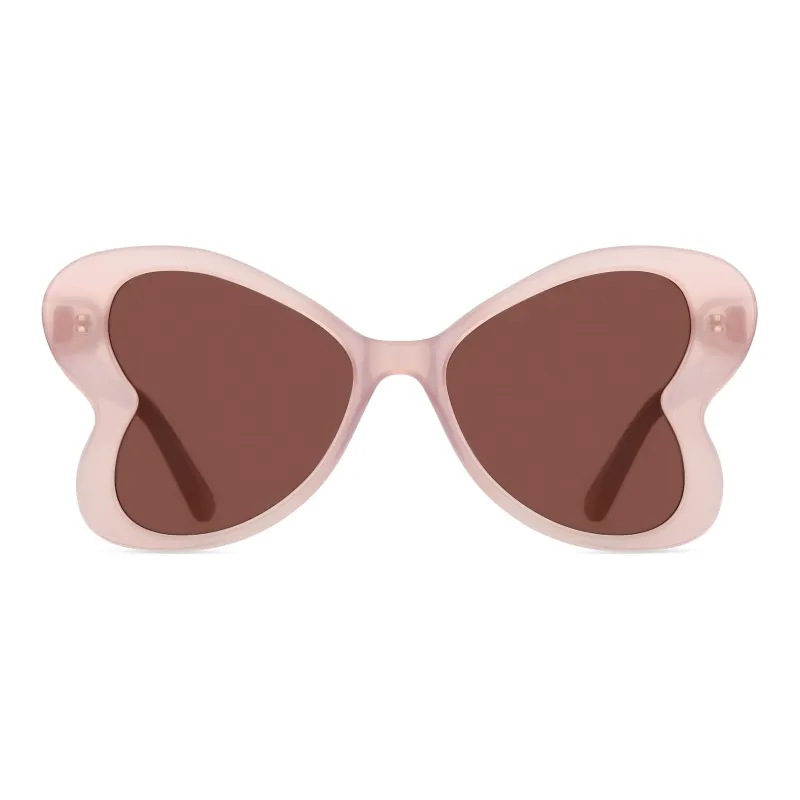 Stella McCartney Eyewear Heart Shape Frame Sunglasses-1