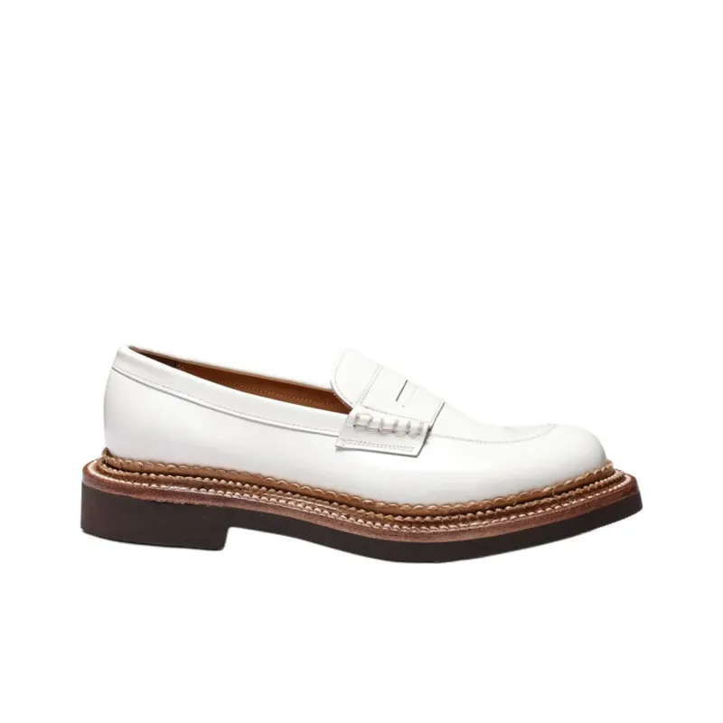 GRENSON Deirdre Loafers Women's White-1