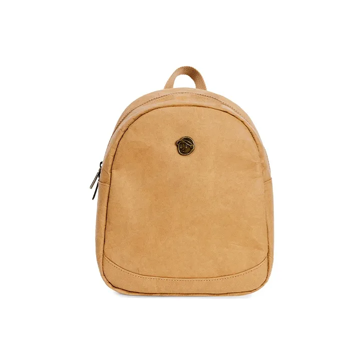 Finerworld Kraft Paper Backpack Regular Unisex Kraft Paper Color-0