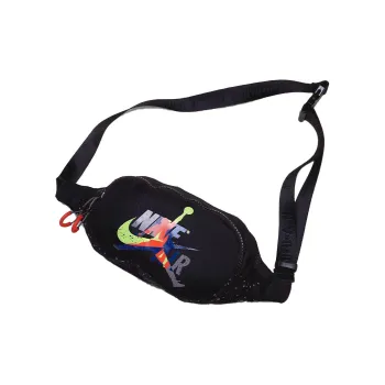 Jordan Polyester Crossbody Bag, Sling Bag, Fanny Pack Regular Unisex Black