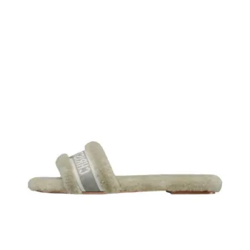 DIOR Chez Moi Slide Slippers Women's Green