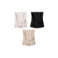 M1534-C Set-Belly Support Anti-Exposure Shorts-Ecru+Black+Skin (3 Pack)