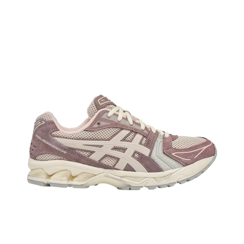 Asics Gel Kayano 14 Anti Slip Wear Resistant Low Top Casual Shoes Unisex Brown Beige-1