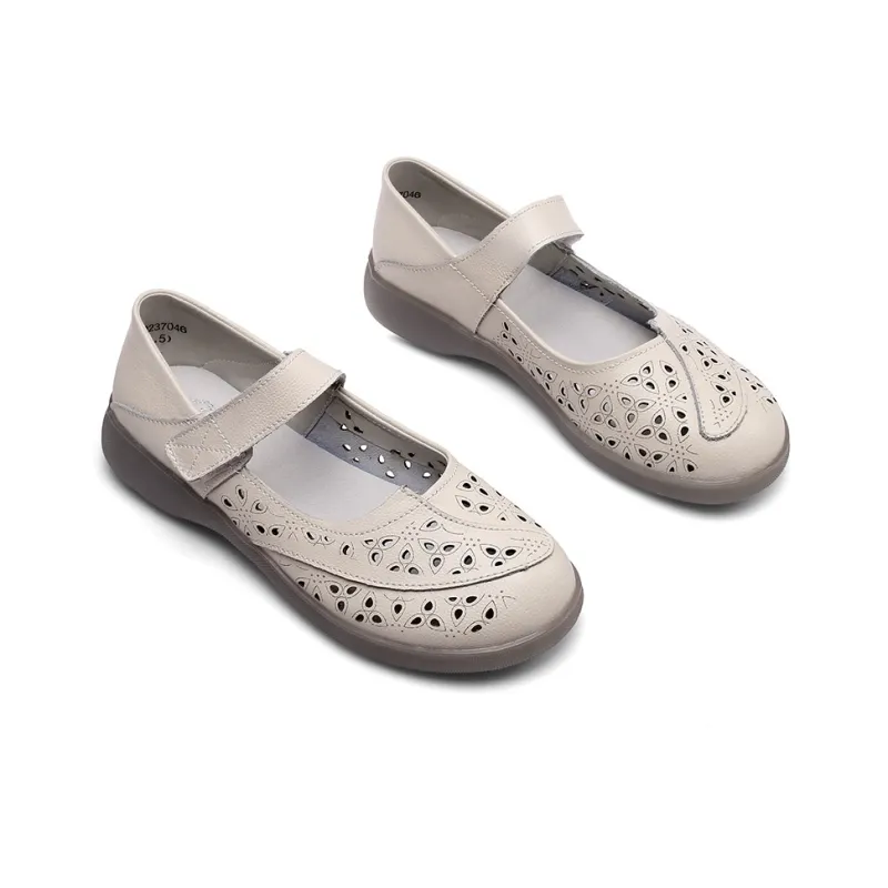 Strongman 3515 Women's Casual Shoes Gray Beige-9