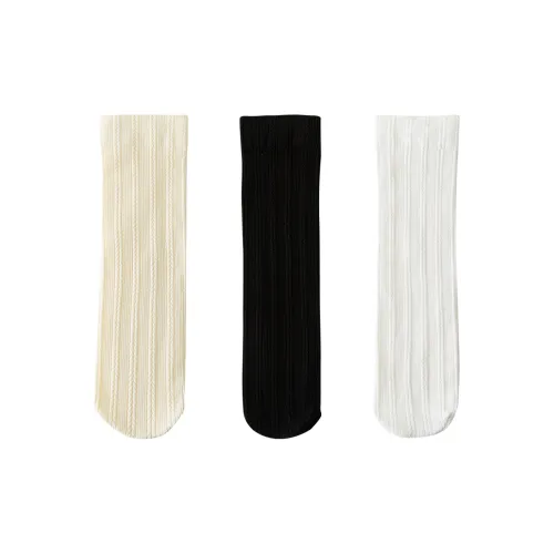 XXLLG Mid Calf Socks Women's 3 Pack