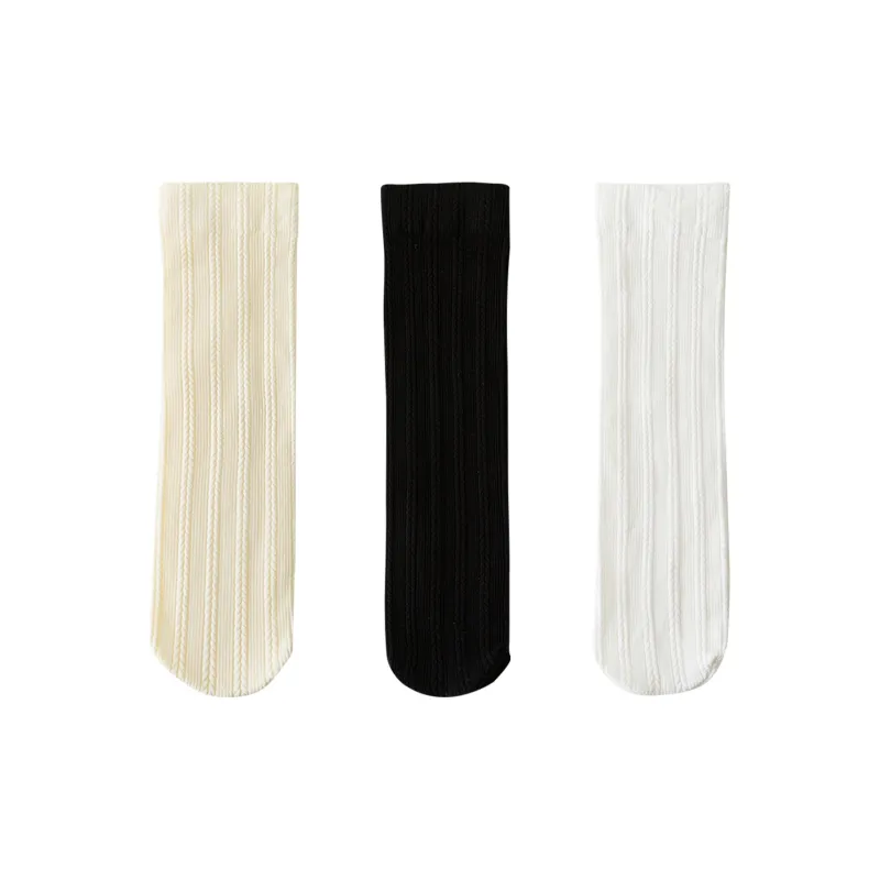 XXLLG Mid Calf Socks Women's 3 Pack-0