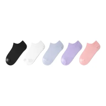 SEVEN Ankle Socks Women's 5 Pack Mixed Color