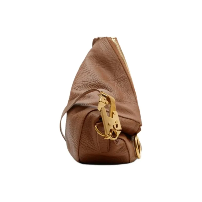 Burberry Knight Grain Calfskin Crossbody Bag, Shoulder Bag Women's Hazelnut Brown-1