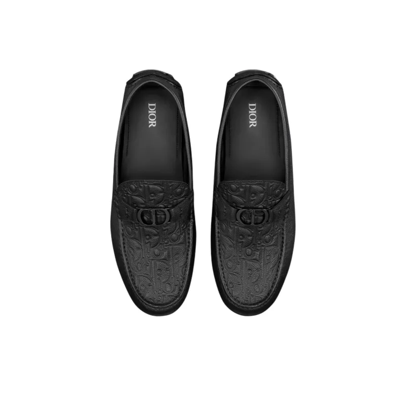 DIOR Odéon Loafers Men Black-3