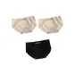 M1176-G Set-Letter One-Piece-White+White+Black (3 Pack)