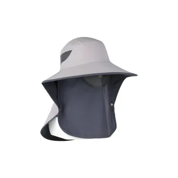 SuperFire Polyamide Elastane Bucket Hats Unisex Light Gray