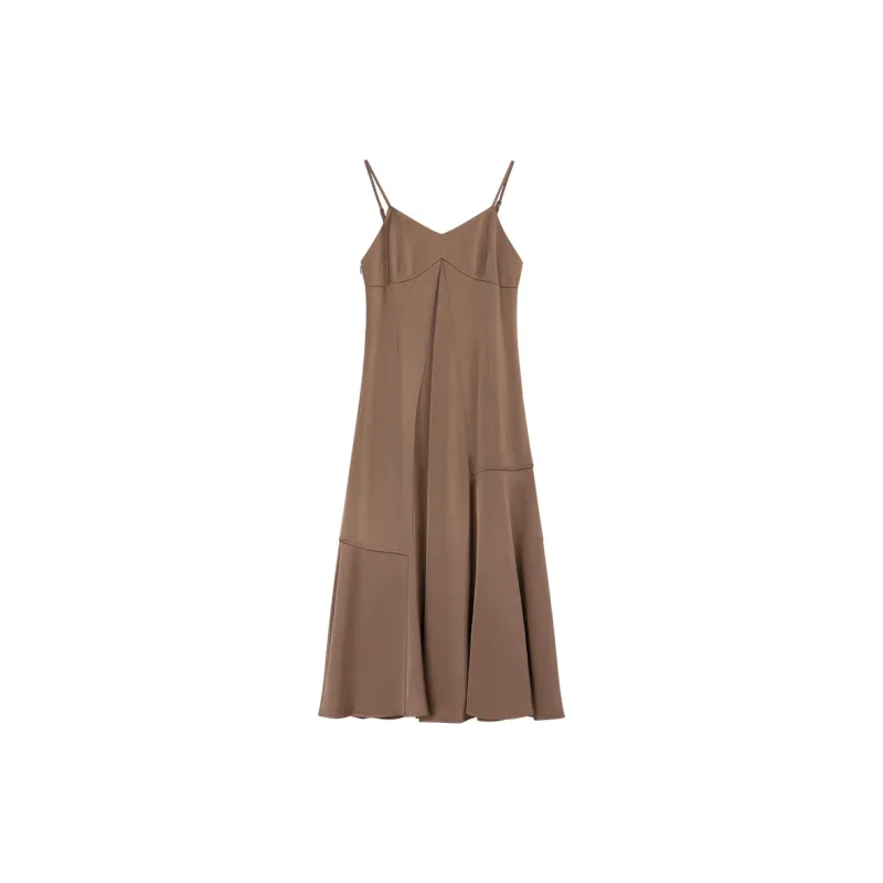 THE SEA LIFE Slip Dress Women's Tea Brown-1