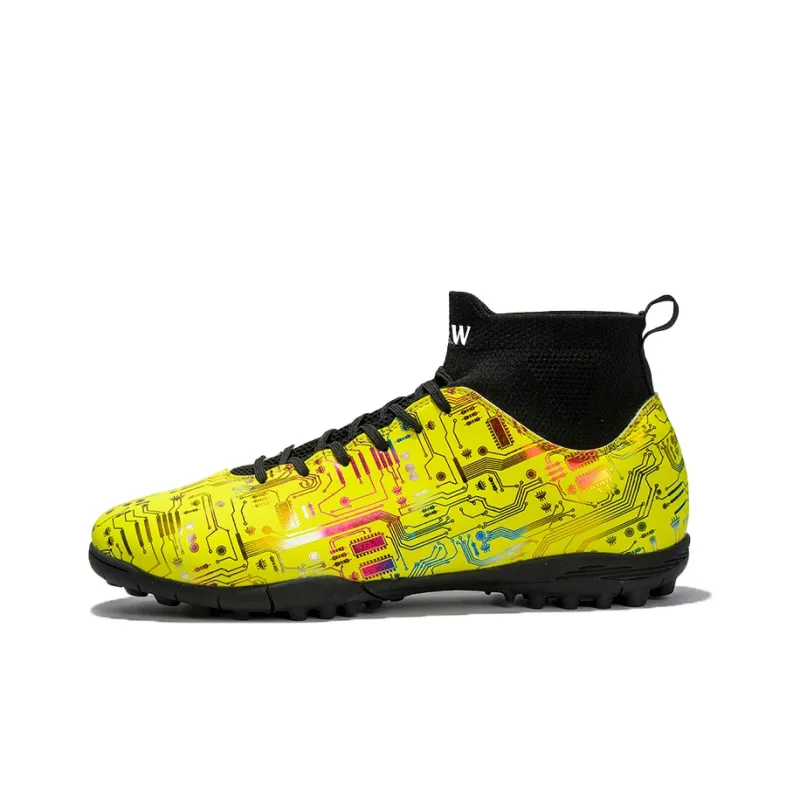 D&W TF Turf Anti Slip Wear Resistant Soccer Shoes Unisex-6