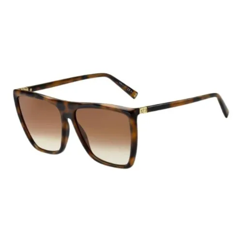 GIVENCHY Rectangular Sunglasses Women's Tortoiseshell