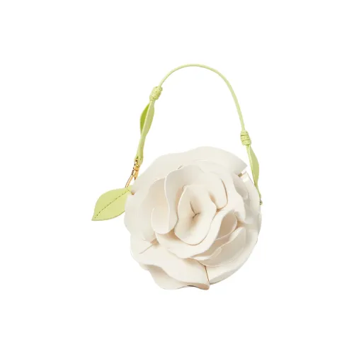 Kate Spade Patent Leather Handbag Women's Cream