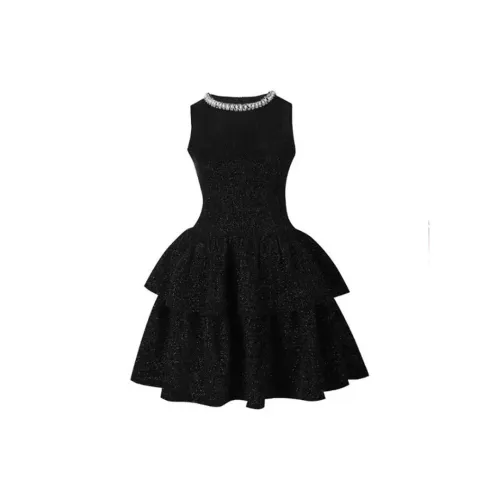 HAPG Sleeveless Dresses Women's Black