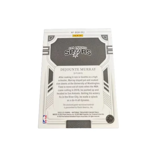 PANINI Dejounte Murray Star Card Quality Universal Sports Cards Single Disc-1