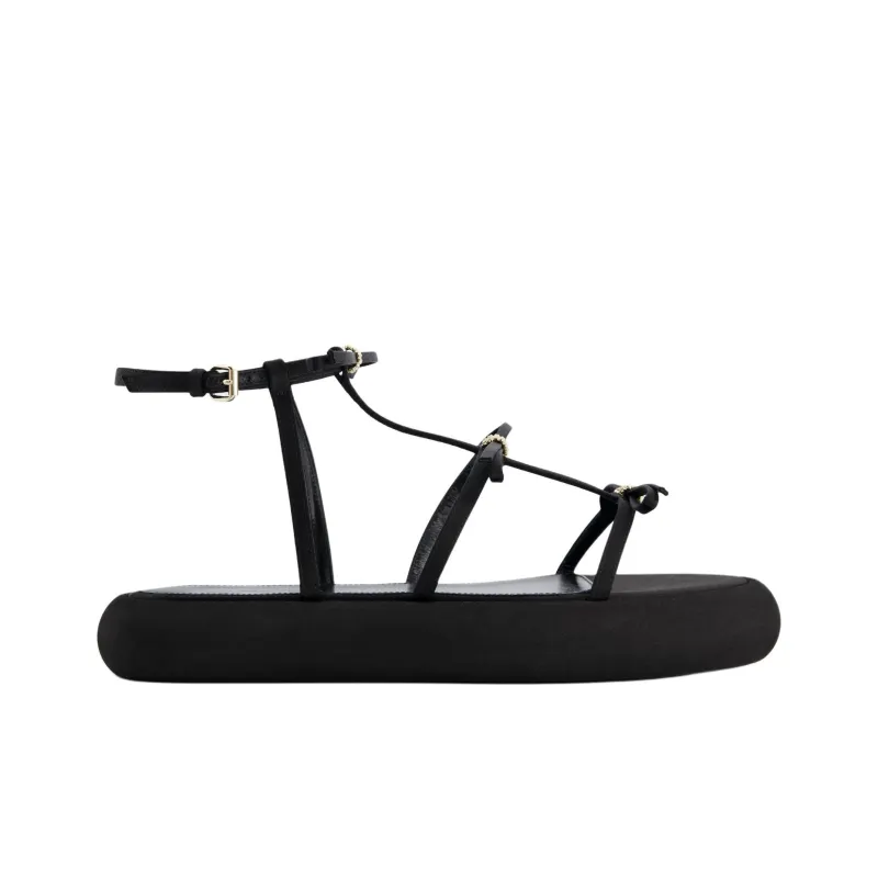 GIAMBATTISTA VALLI Strap Sandals 4cm Women's Black-1